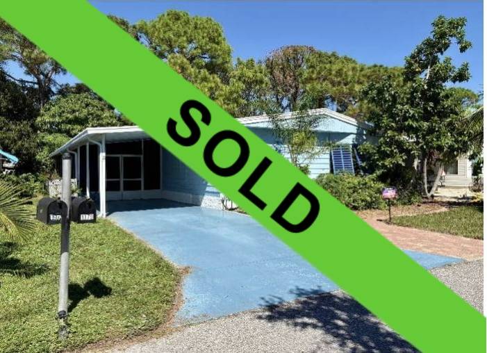 Venice, FL Mobile Home for Sale located at 1179 Juanita Circle Bay Indies